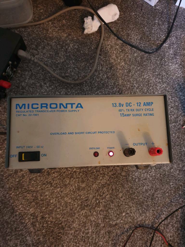 Cb radio power supply 1215 amp in Bathgate, West Lothian Gumtree
