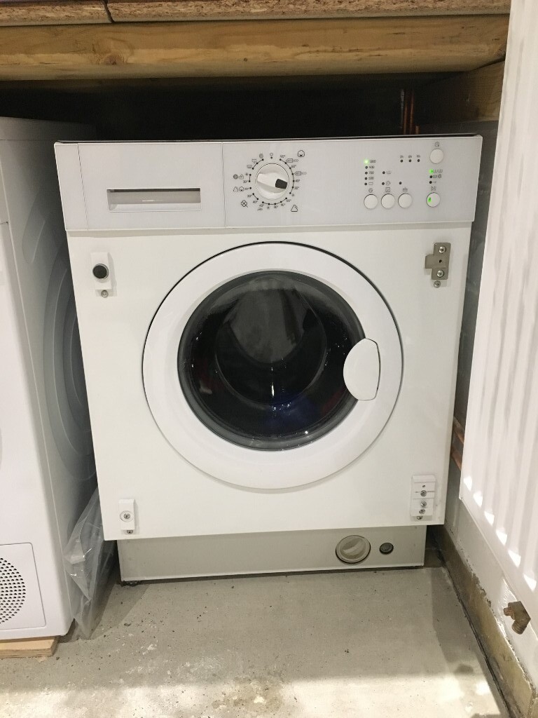 Integrated IKEA RENLIG washing machine, 6kg capacity, delivery included