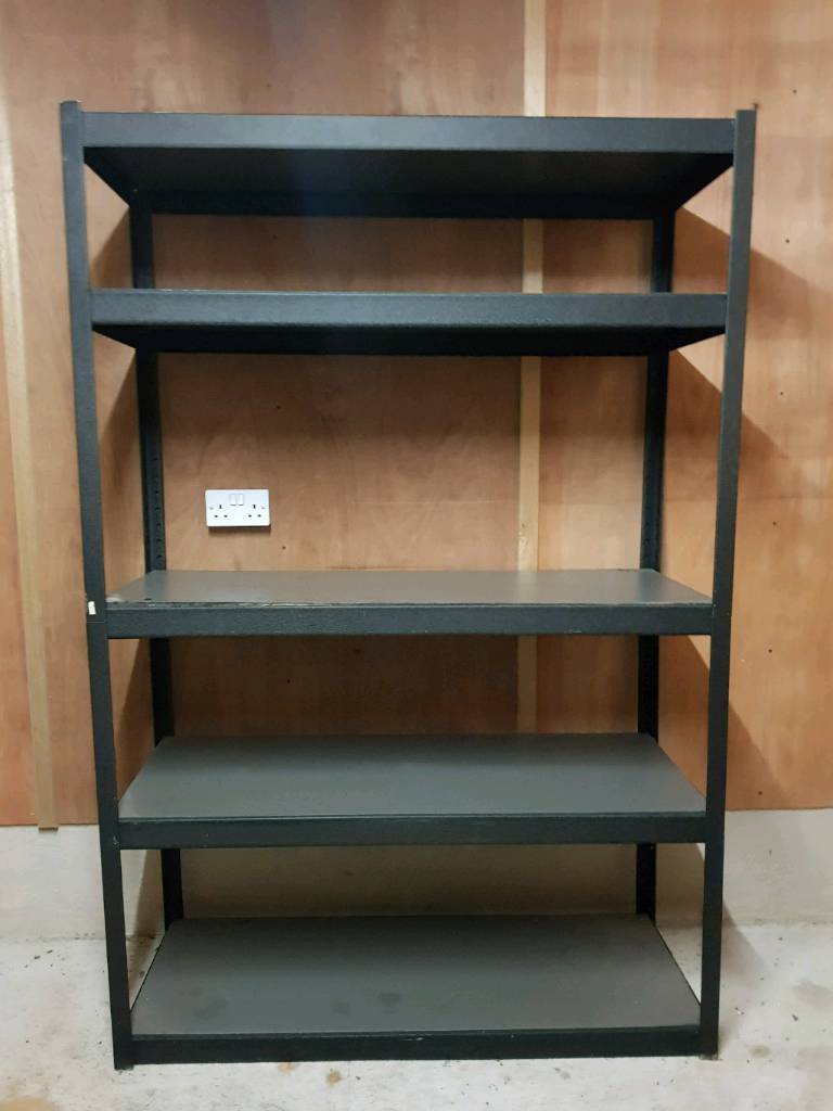 Heavy Duty Storage Shelf Racking Step Beam Whalen 5 Tier 48" (121cm