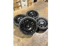 Brand new set of 20” alloy wheels and tyres Ford Transit Custom Mk7 Mk8 