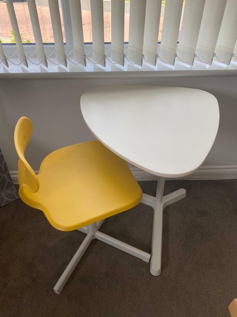 pending collection ikea kids tabledesk and chair  in dunfermline  fife  gumtree