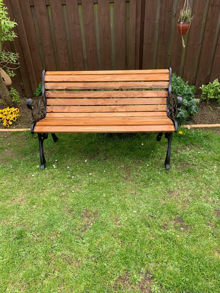 Cast iron garden seat in Laurencekirk, Aberdeenshire Gumtree