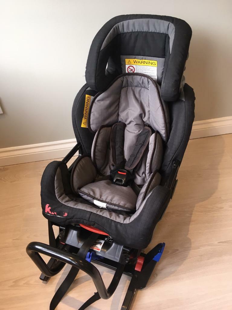 Klippan kiss 2 extended rear facing car seat group 0+/ 1. Baby toddler