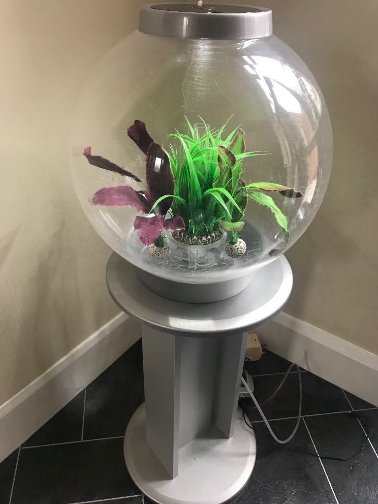 30L Biorb fish tank and silver stand. in Sheffield, South Yorkshire