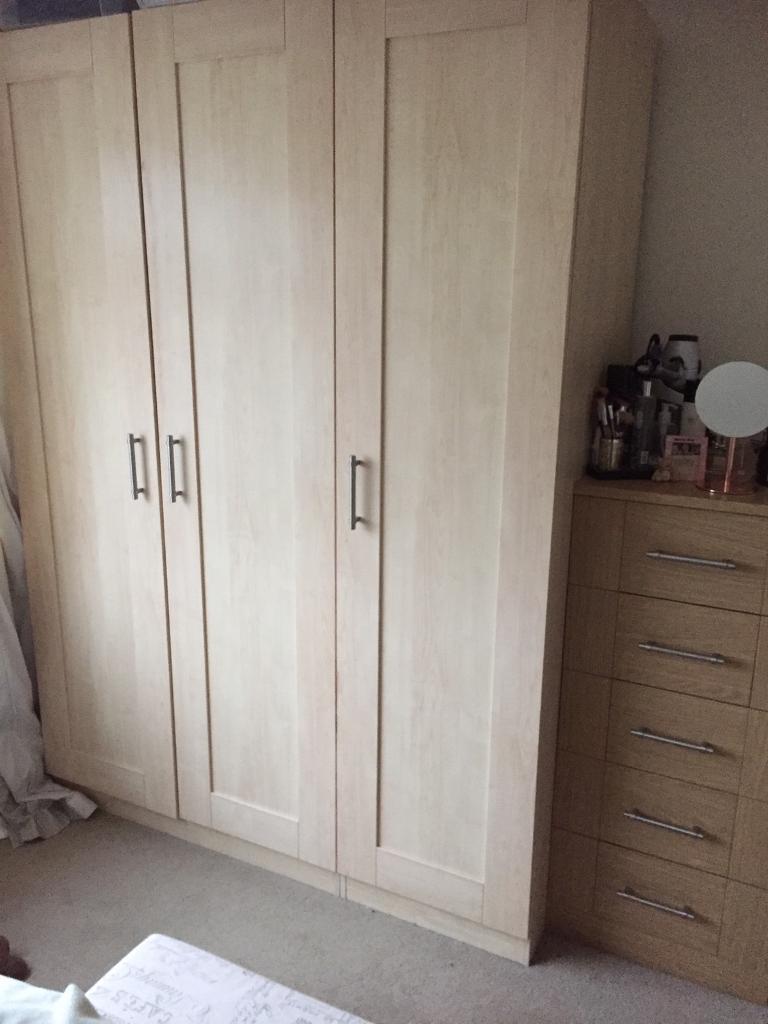 Schreiber Wardrobes Light Oak In Guildford Surrey Gumtree