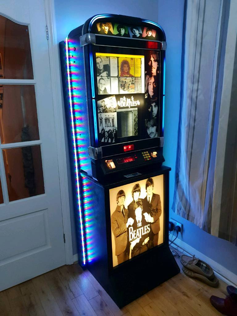 The Beatles themed cd jukebox with stand. Used. Wyke Regis. Weymouth
