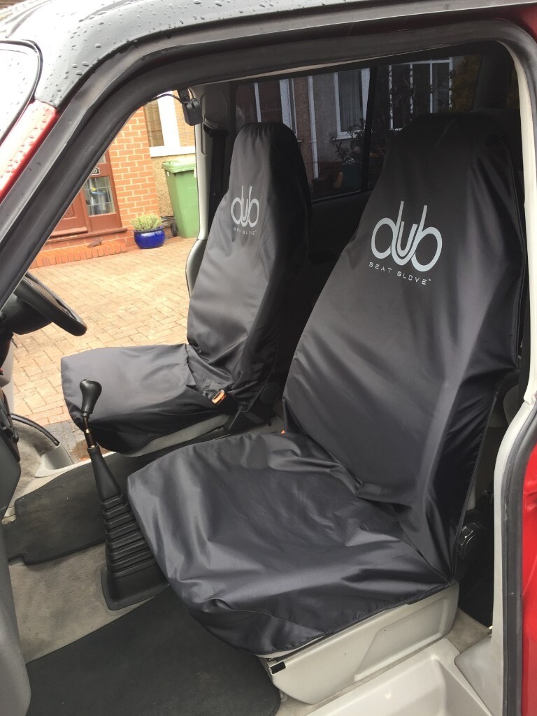 VW T4 seat covers DUB seat glove protective front x2 single seat covers