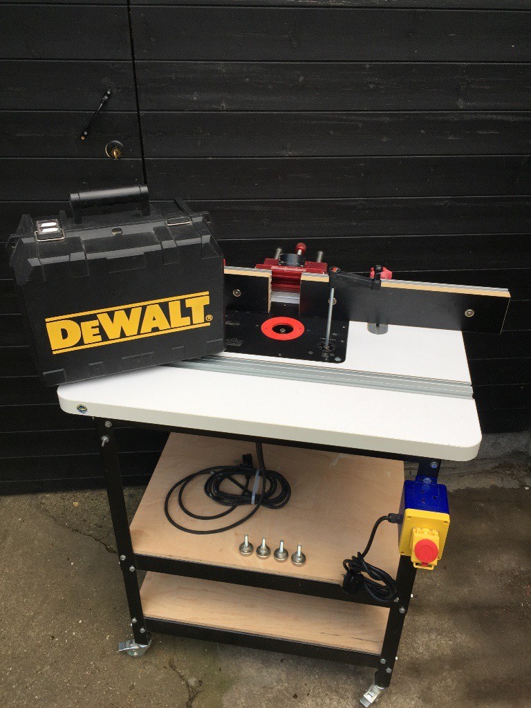 Professional Router Table JessEm metric RoutRLift Prestige Dewalt
