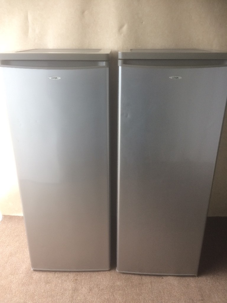 Logic silver gray Tall fridge and freezer(delivery available) in