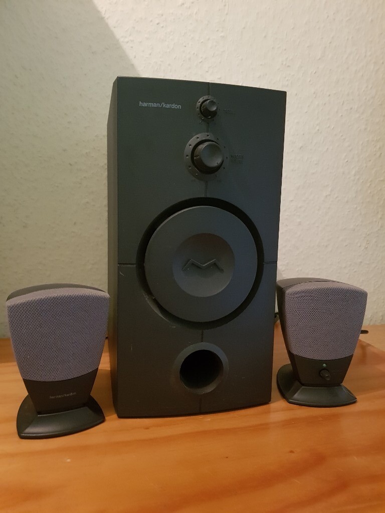 HARMAN / KARDON HK395 2.1 3 Piece Active Speaker System in Greenwich, London Gumtree