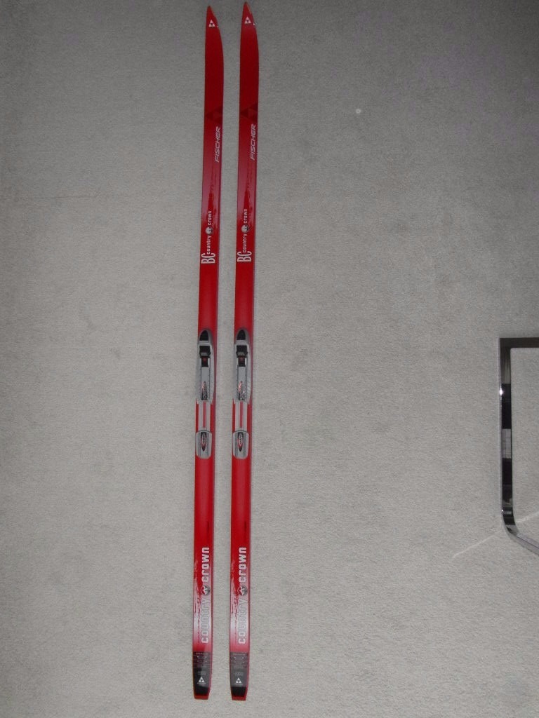 Cross Country Nordic Skis by Fischer & Rottefella bindings 205CM