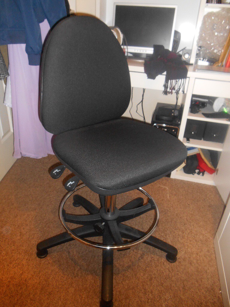Office Chair black material in Newcastle, Tyne and Wear Gumtree