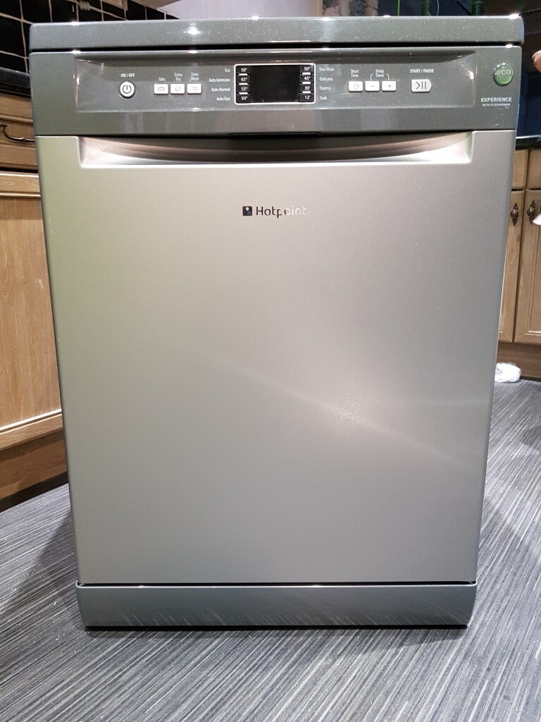 Hotpoint A** Ecotech Ultima dishwasher in Grey in Glenfield