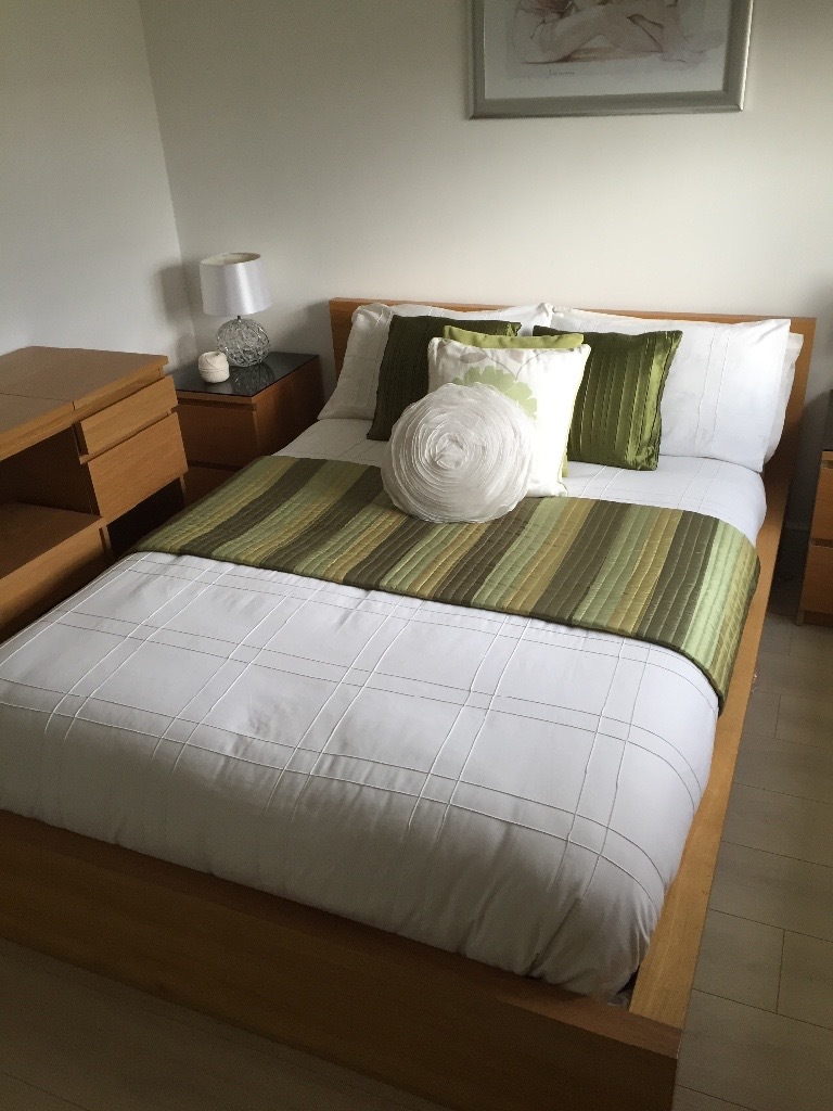 IKEA malm  bed and bedroom  furniture  in Dumbarton West 