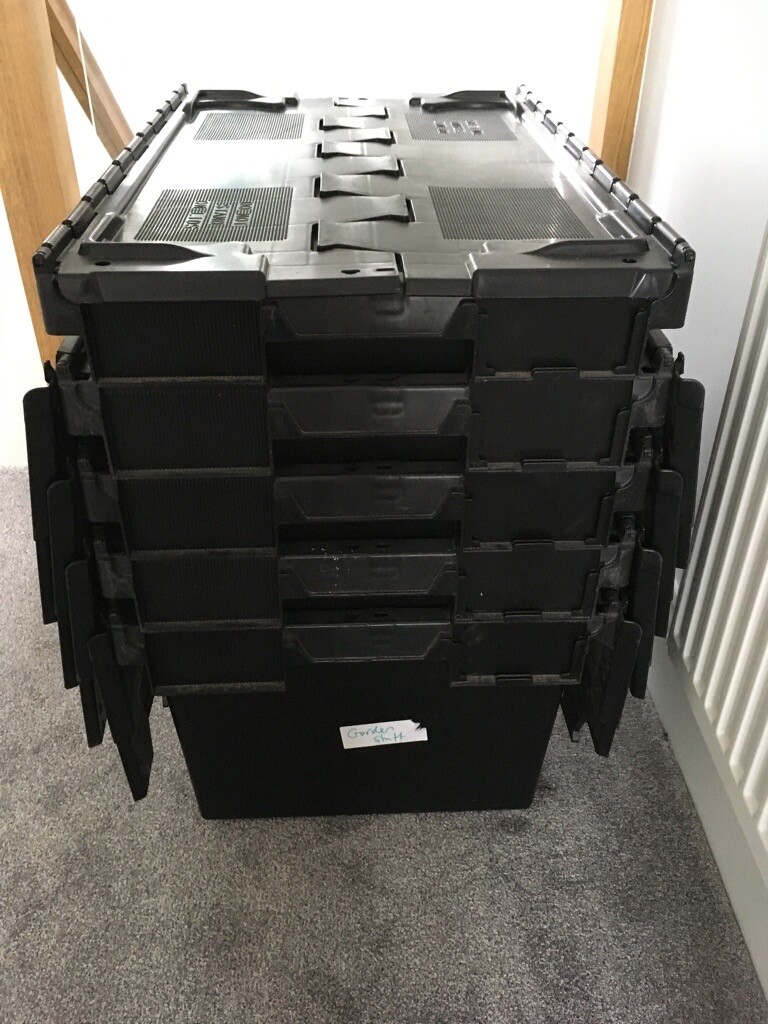 5 large plastic crates in Caversham, Berkshire Gumtree