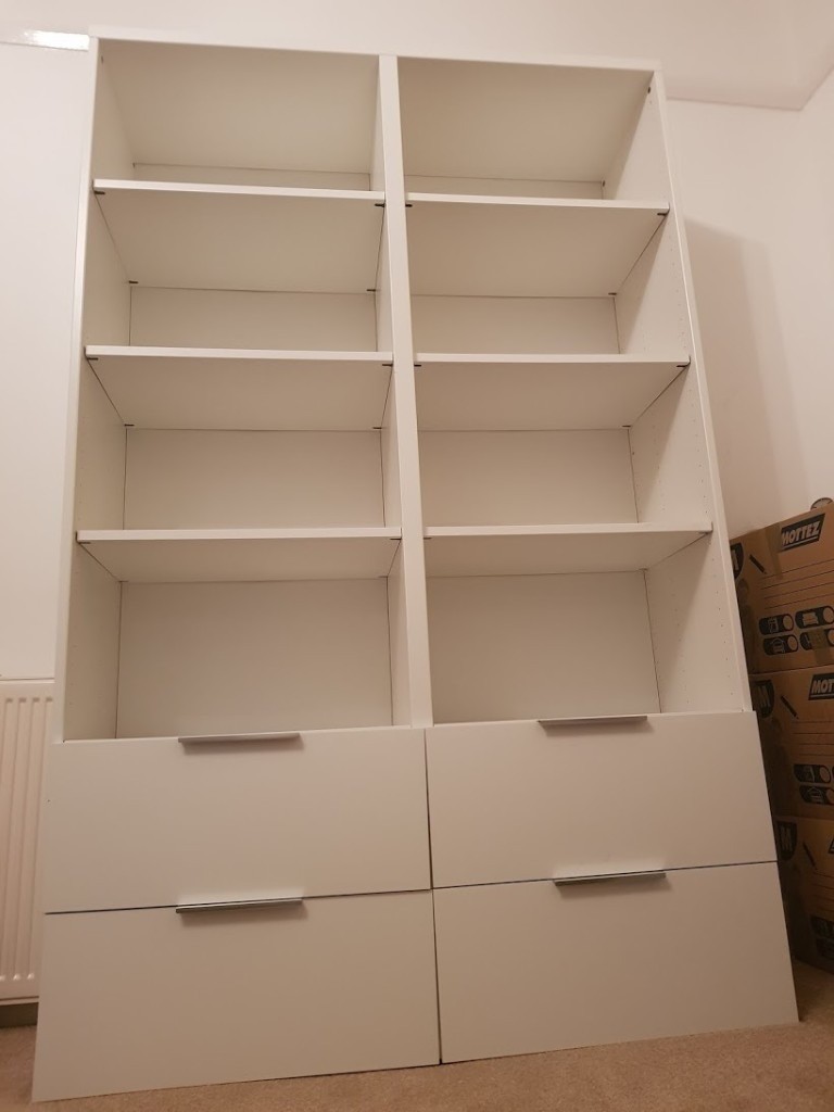 IKEA BESTA shelves & four drawers VERY good condition Pick up