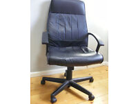 Office chair, swivel wheels Black