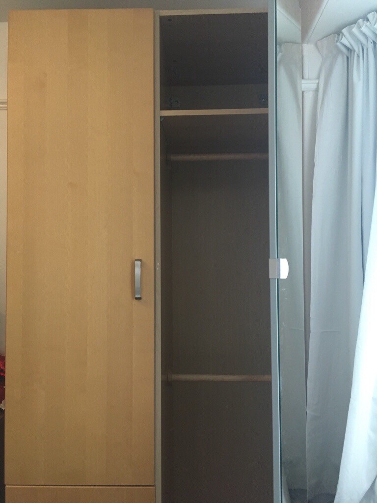 Ikea Birch Wardrobe In Edinburgh Gumtree
