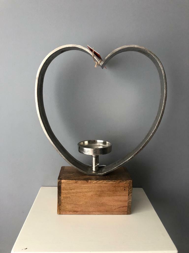 Handmade Heart Shaped Candle Holder in Plaistow, London Gumtree