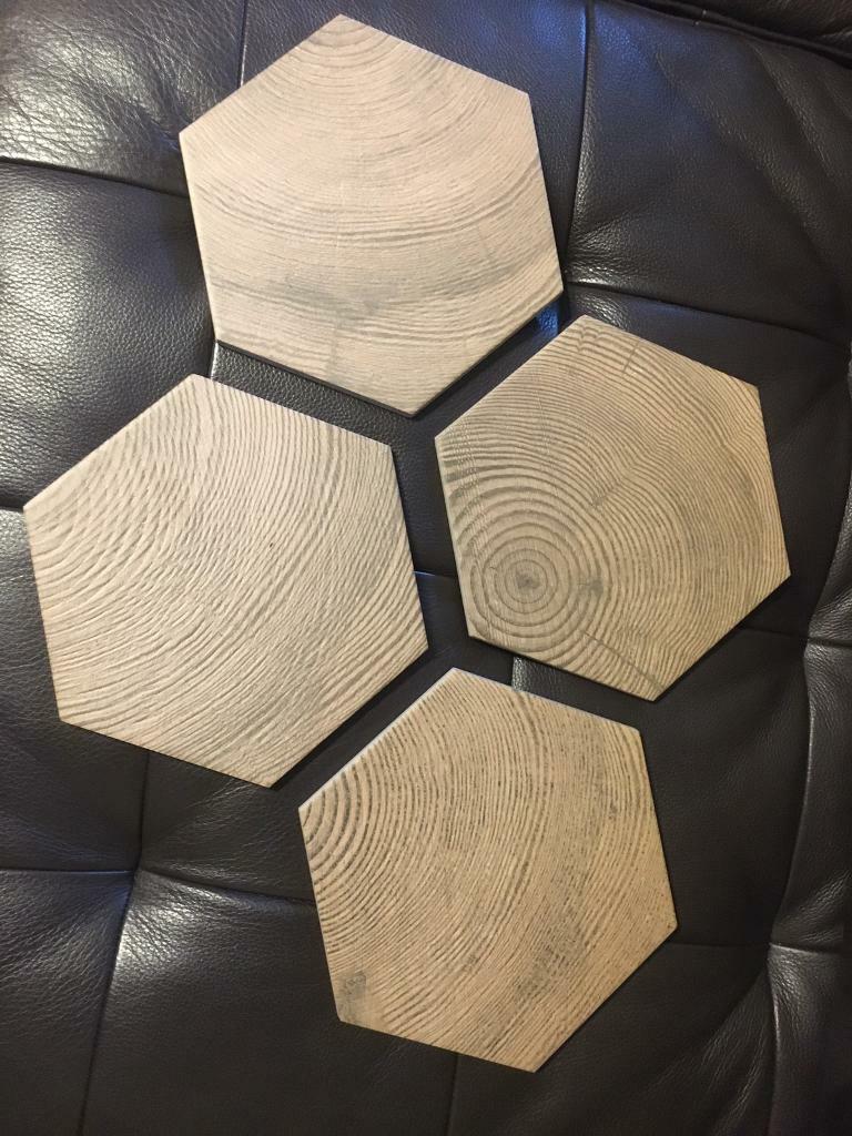 Hexagon Wood Effect Floor and Wall Tiles in Broughshane, County Antrim Gumtree