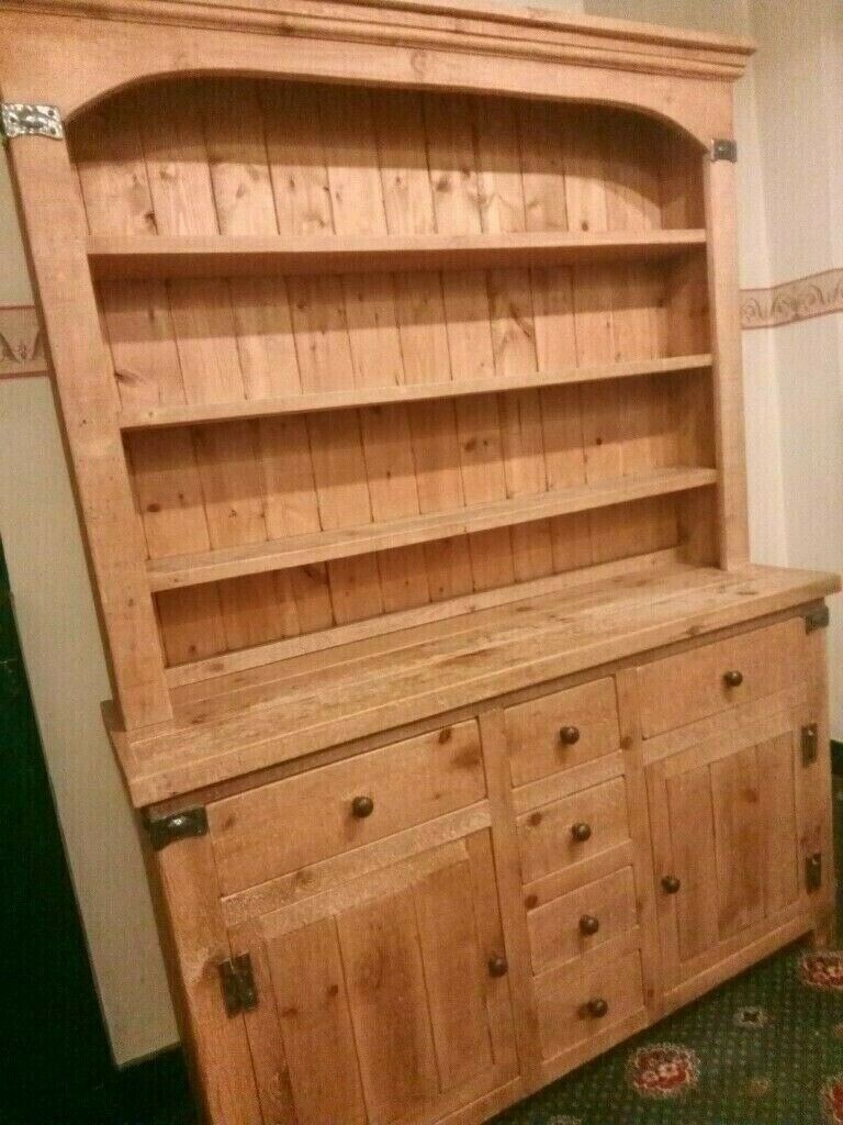 Vintage Antique Solid Pine Dresser Very Nice Looking
