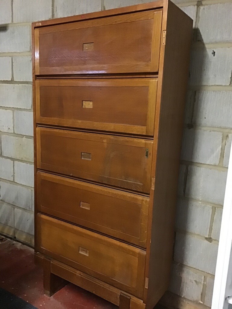 Filing cabinet in solid oak | in Ipswich, Suffolk | Gumtree