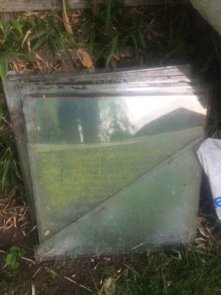 Green house glass panes used 2ft x 2ft in Thirsk, North Yorkshire