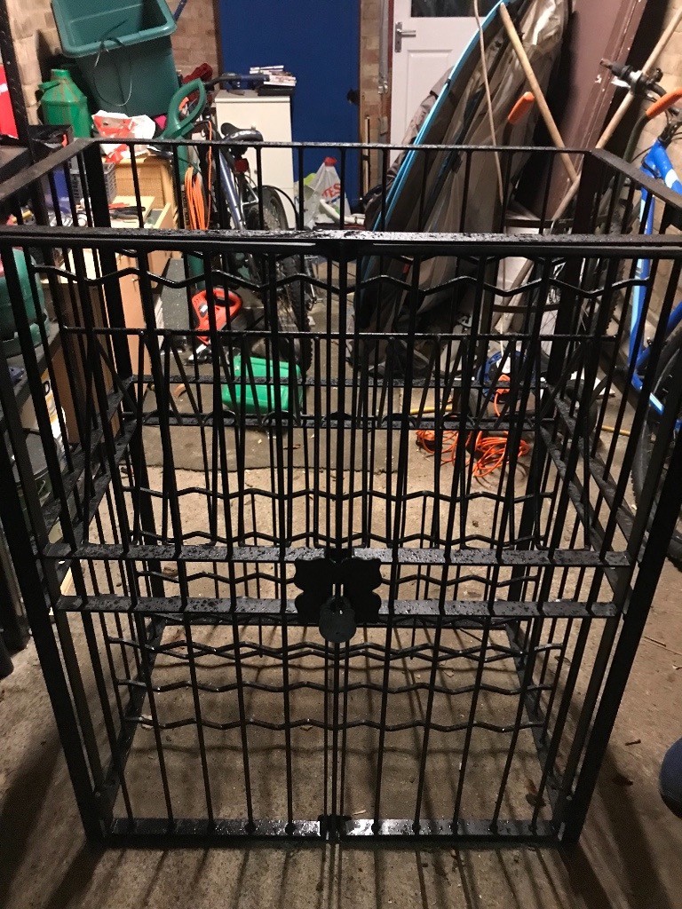 Wine rack cage with lock and key in Esher, Surrey Gumtree