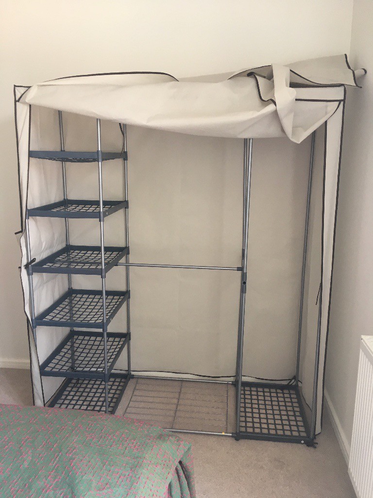 Argos Triple Polycotton Wardrobe Cream In Whitechapel London