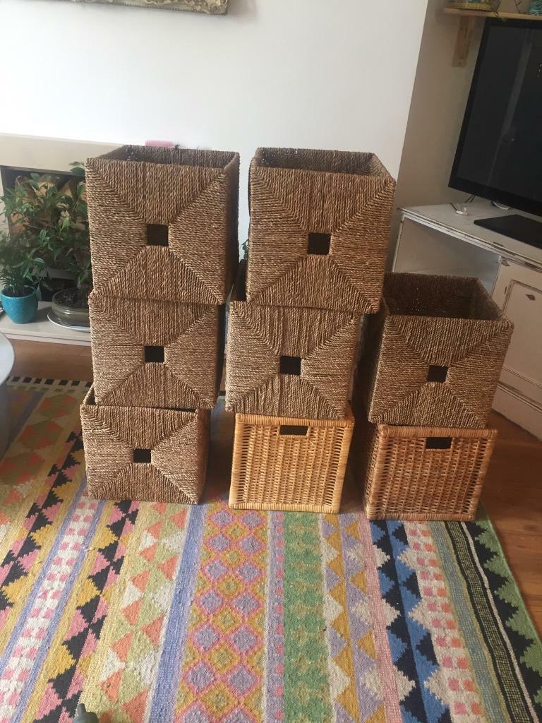 Ikea kallax storage baskets in Brighton, East Sussex Gumtree