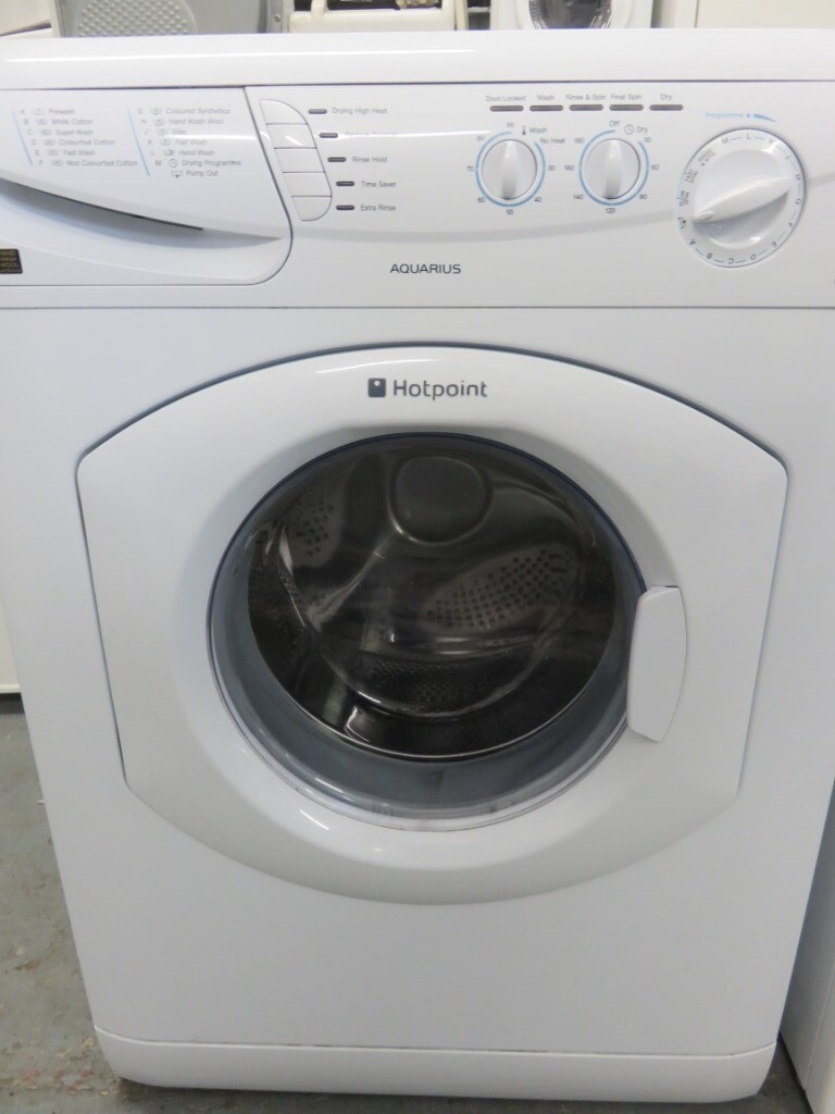 Hotpoint WD440 Aquarius Washer Dryer 1400rpm 6kg Wash or 5+5kg Wash&Dry