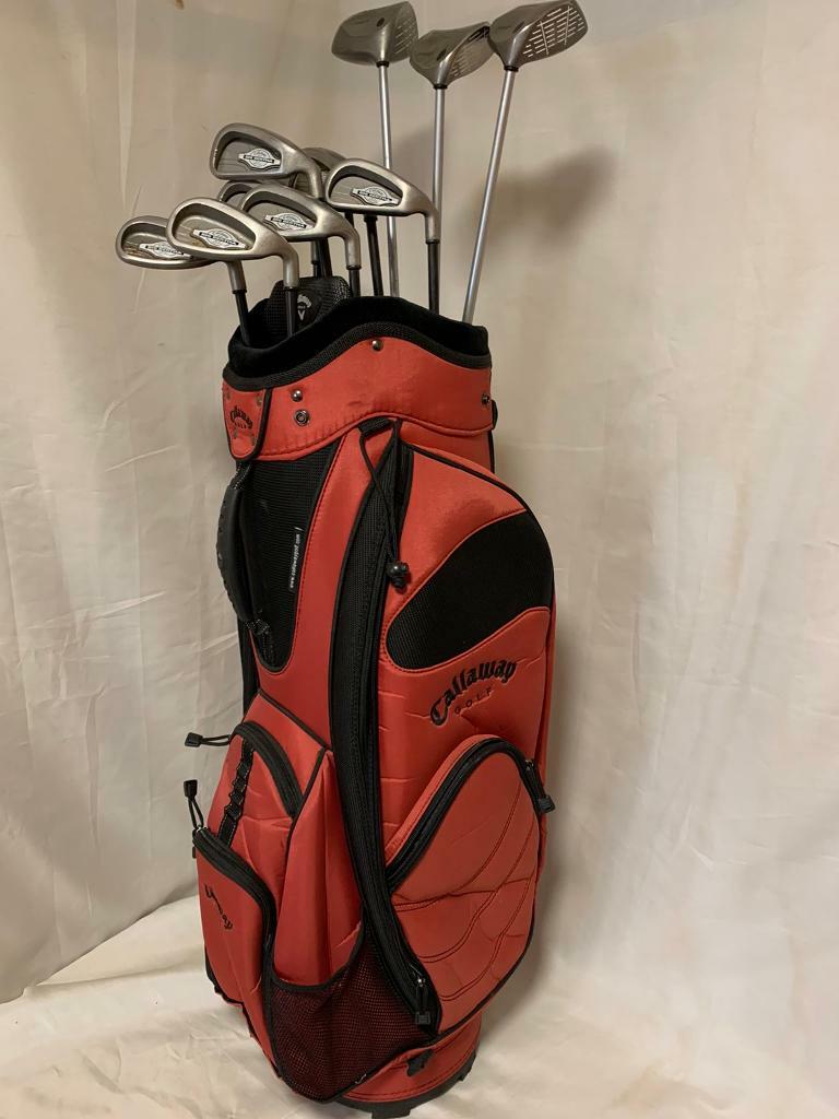 Full set of Callaway golf clubs irons Callaway drivers Callaway carry