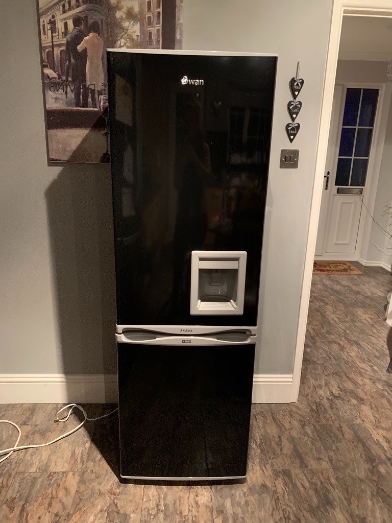 SWAN FRIDGE FREEZER, BLACK in Newton Aycliffe, County Durham Gumtree