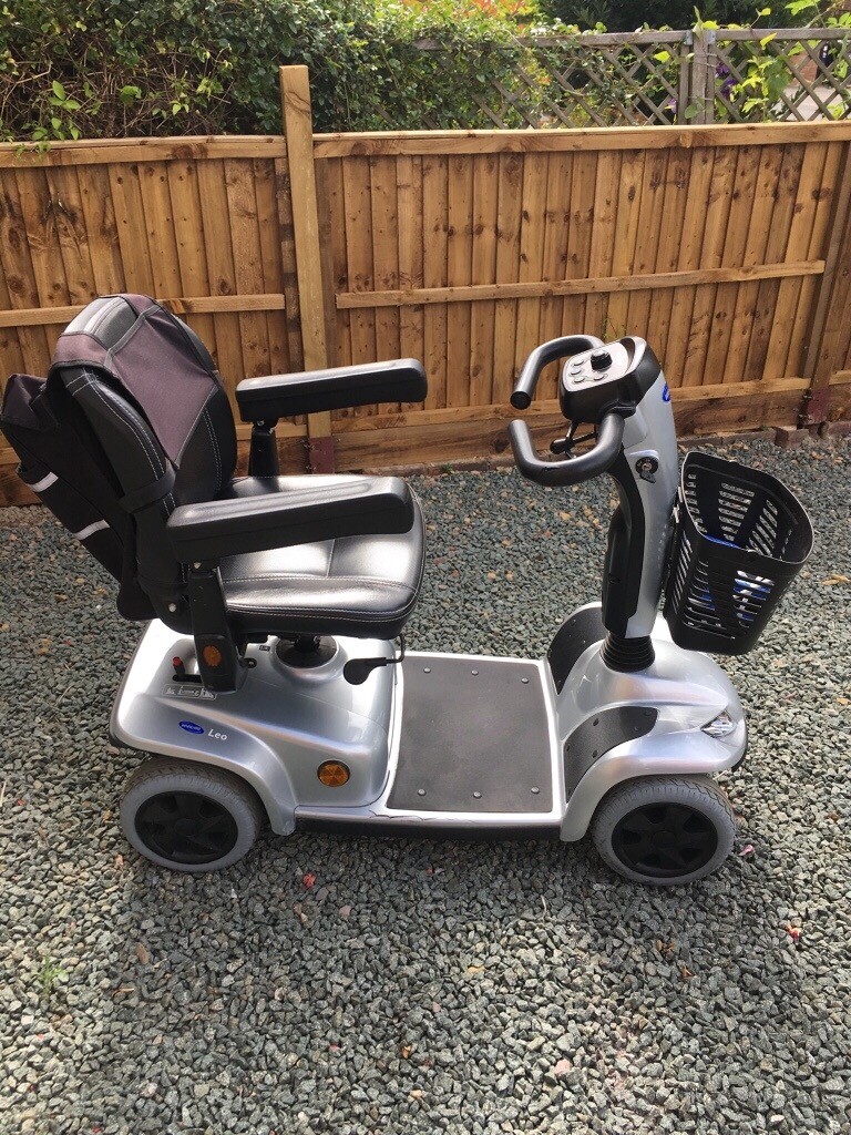Invacare Leo Mobility Scooter Good Condition 4New Tyres. Owners Manual