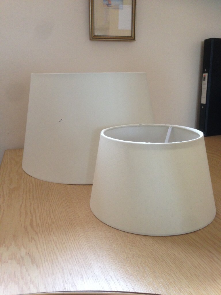 Cream lampshades in Swindon, Wiltshire Gumtree