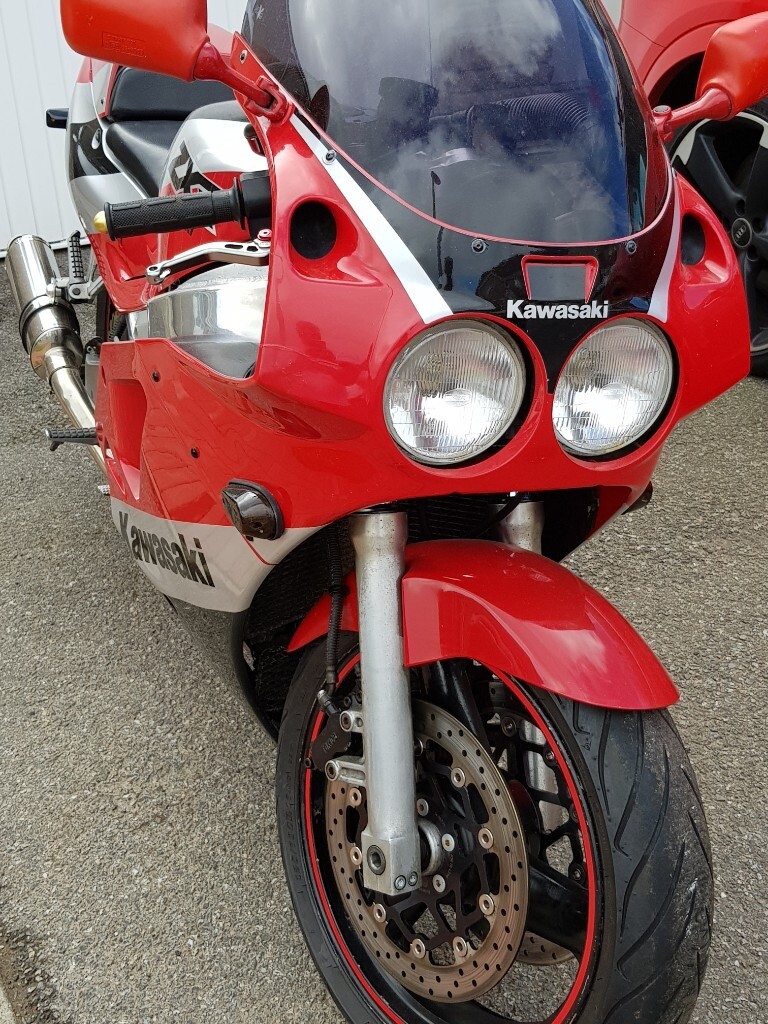 Kawasaki ZXR750 H2, red / black, 1990, 40k, 6 previous keepers. | in