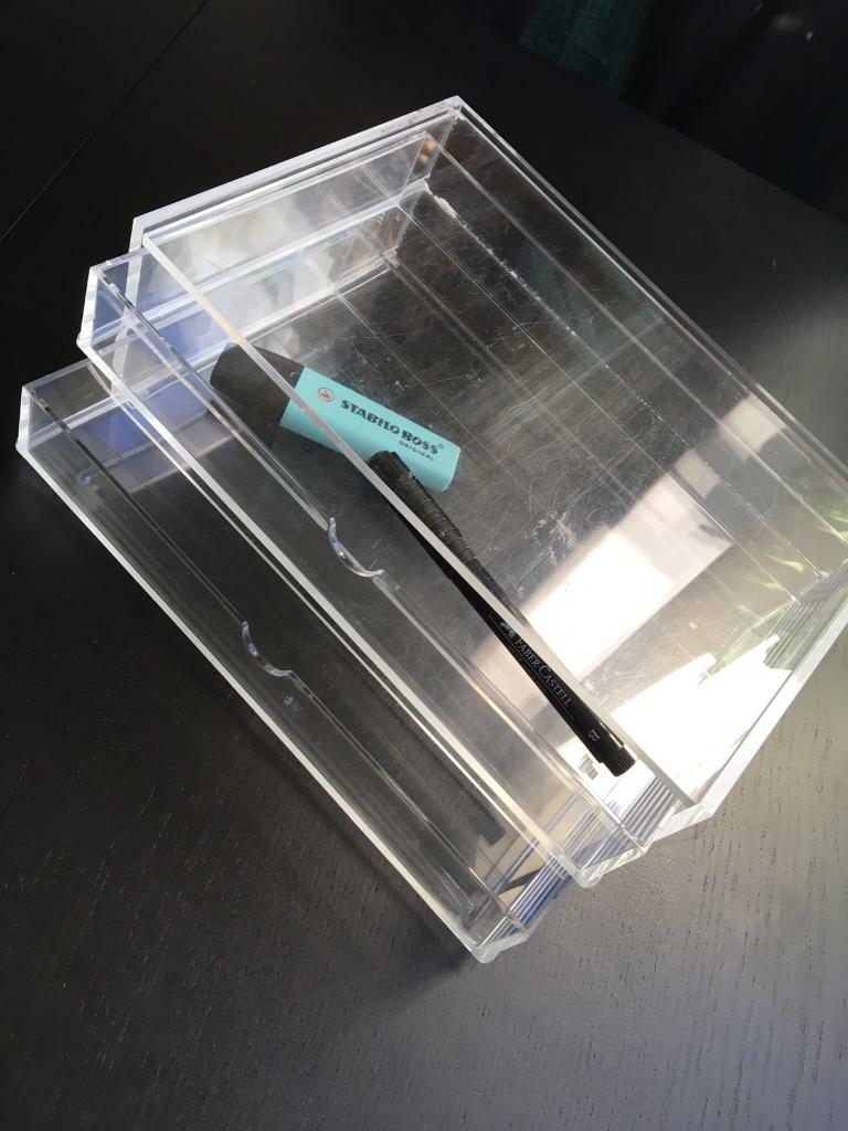 Mini Chest Of Drawers Acrylic Flip Top Box With 2 Drawers Muji In