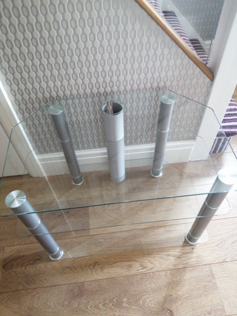 Glass TV Stand in Kirk Ella, East Yorkshire Gumtree
