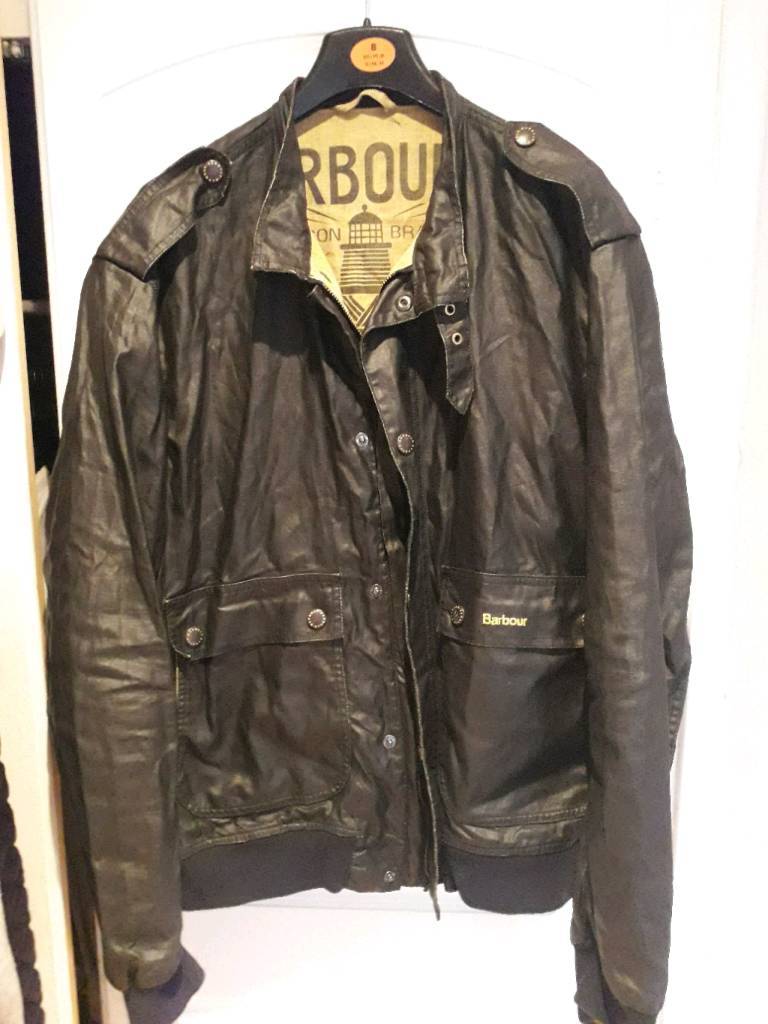 Barbour south shields waxed jacket size l in Hull, East Yorkshire