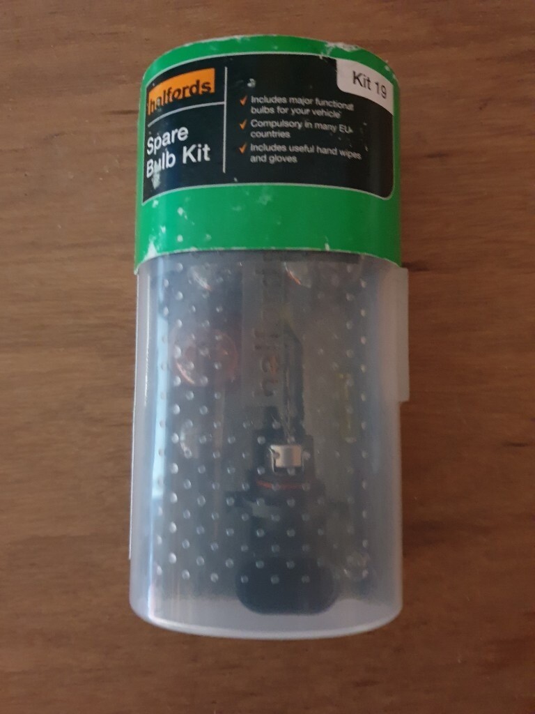Halfords Car Spare Bulb Kit No. 19 in Tamworth, Staffordshire Gumtree