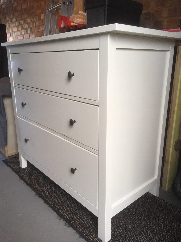 IKEA HEMNES Chest of 3 drawers White in Chippenham, Wiltshire Gumtree