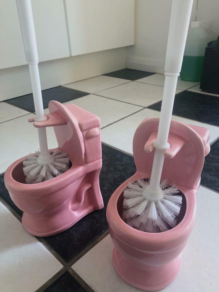 Ceramic toilet brush and holder (new) in Greenwich, London Gumtree