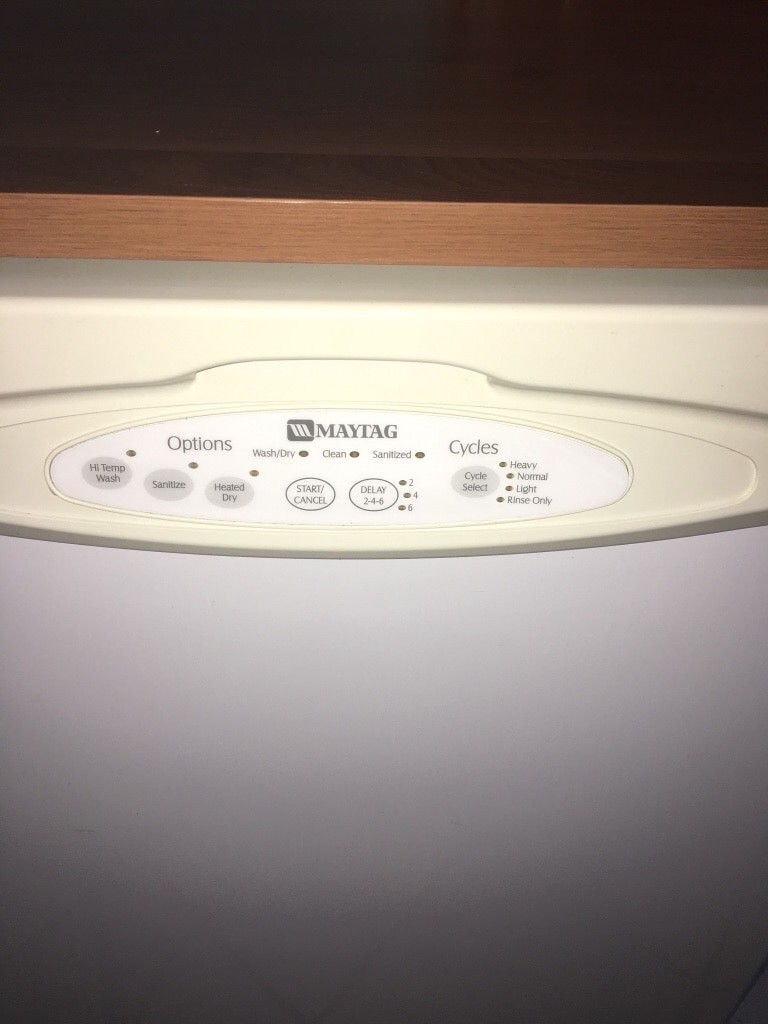 maytag dishwasher