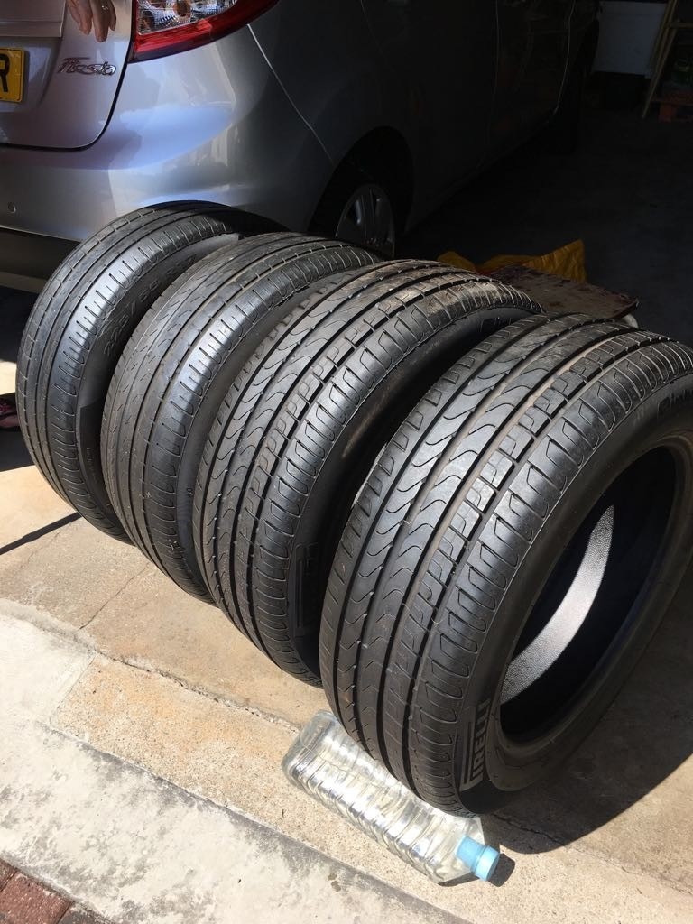 Set of four Pirelli tyres (225/55-R17) | in Inverurie, Aberdeenshire ...