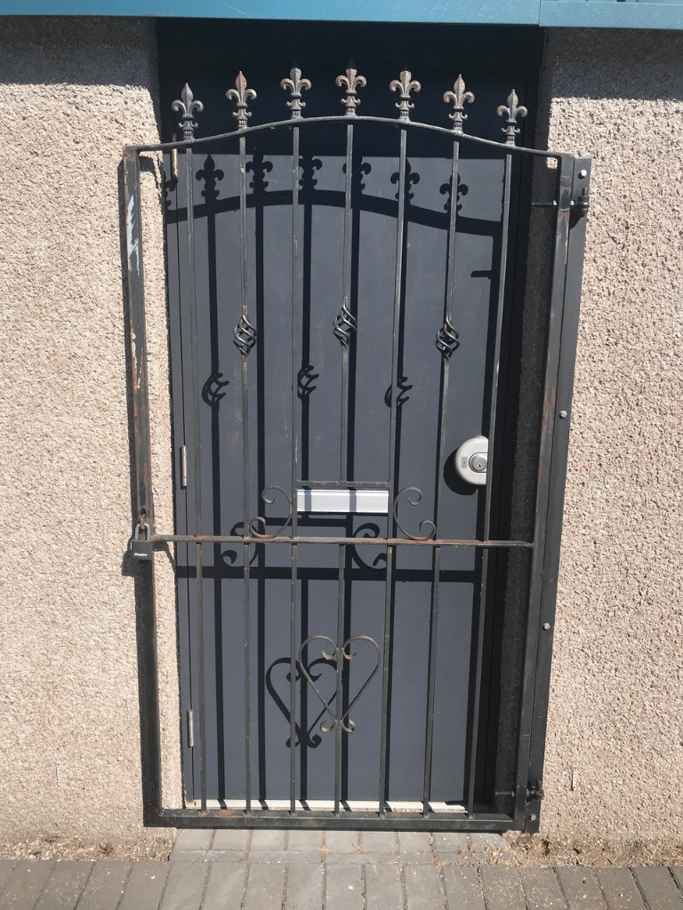 Steel Security Gates SOLD Subject to collection in Arbroath, Angus