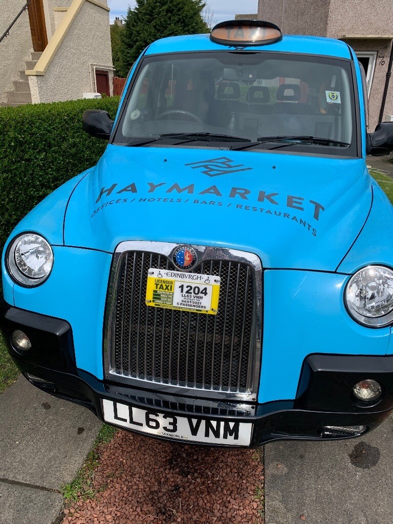 Taxi and Plate for sale in Drylaw, Edinburgh Gumtree