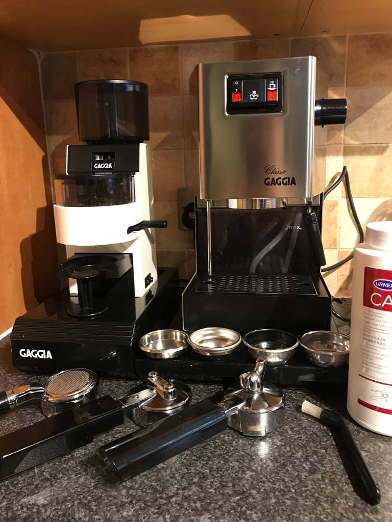 Gaggia Espresso coffee machine, MDF coffee grinder | in ...