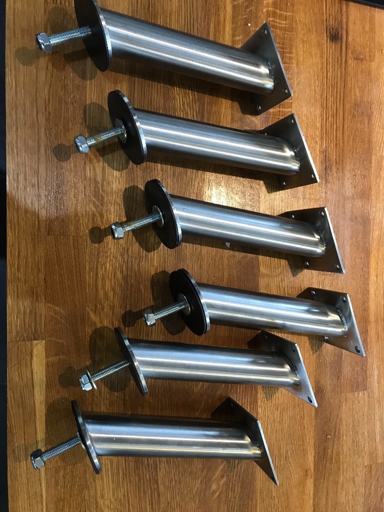 6 Ikea Capita Stainless Steel worktop brackets in Kinross, Perth and