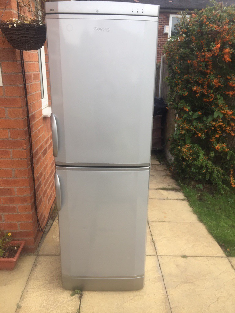 Silver servis fridge freezer in Didsbury, Manchester Gumtree