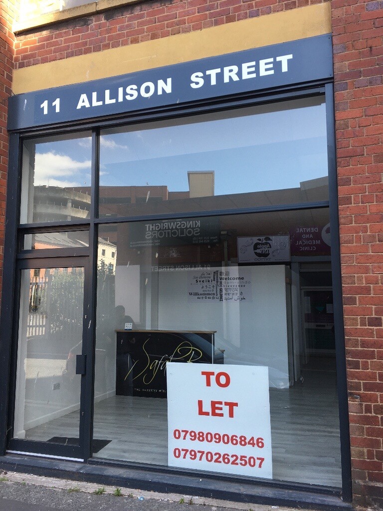 Shop or office space for rent in Birmingham City Centre, West